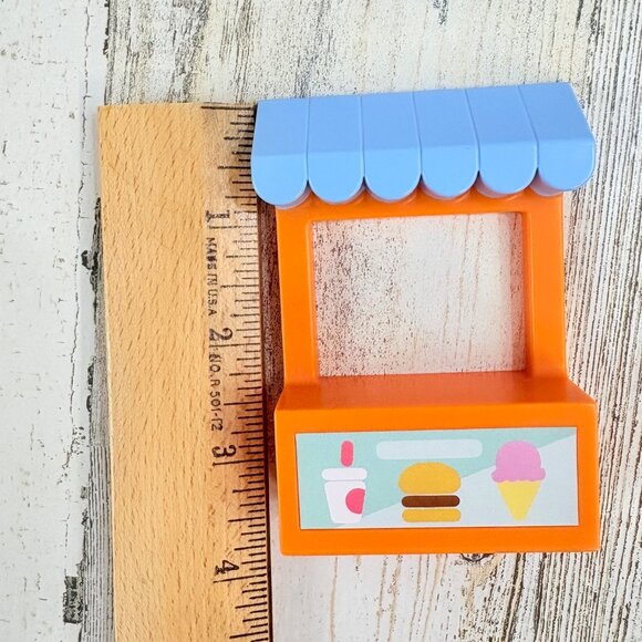 Bluey Food Trays Stand Ice Cream Sign Board LOT Snack Markets Figure Playset NEW - Picture 11 of 16